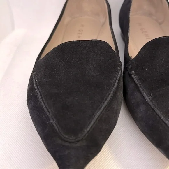 M. Gemi The Gia Black Suede Leather Flats Size 40.5 - GUC - Picture 10 of 13